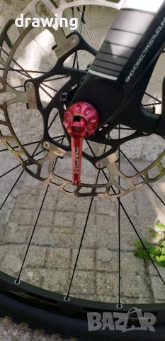 Boardman MTB Pro 29er с карбонова вилка Simplon, скорости XTR, колче OneUp, снимка 6 - Велосипеди - 34674319