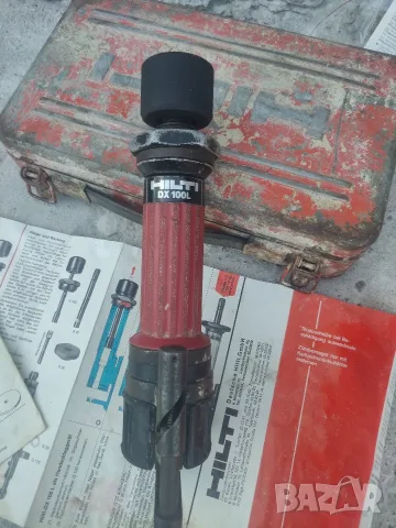 HILTI DX 100 L – Ръчен пистолет за директен монтаж  , снимка 6 - Други инструменти - 56131833
