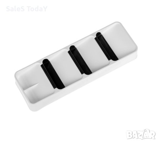 Органайзер за вилици и лъжици, сушилник за прибори, 12.5x38.5x5см, снимка 3 - Прибори за хранене, готвене и сервиране - 44461698