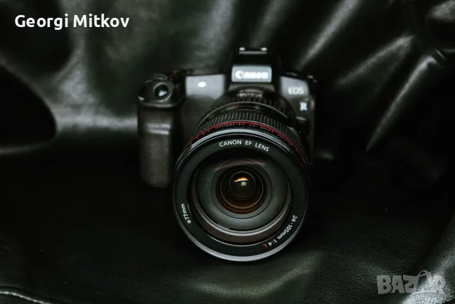 Canon EOS R + обектив Canon EF-S 24-105mm F4L + Обектив Canon RF 50mm F1.8 + 2 батерии, снимка 2 - Фотоапарати - 55681643