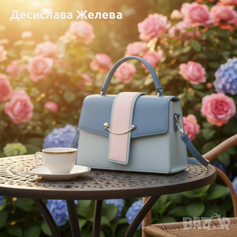 Елегантна дамска чанта в 7 цвята - компактна и стилна за всеки повод