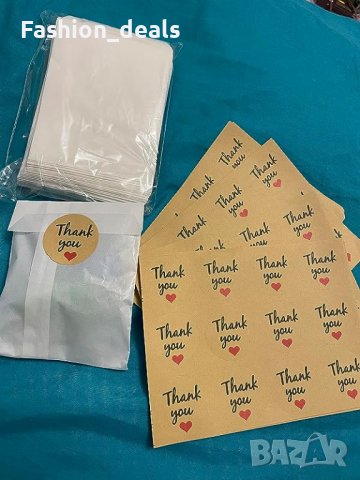 Нови 120 броя Комплект торбички с конфети Сватбени стикери Парти Декорация, снимка 8 - Други - 42001276