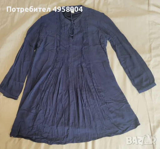 Дамска рокля Old Navy, размер S Petite, тъмносиня, снимка 6 - Рокли - 56202811