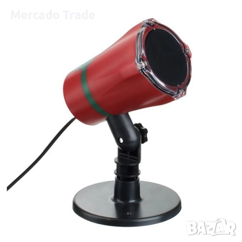 Декоративен лазерен прожектор Mercado Trade, Дядо Коледа , снимка 3 - Прожектори - 34826306