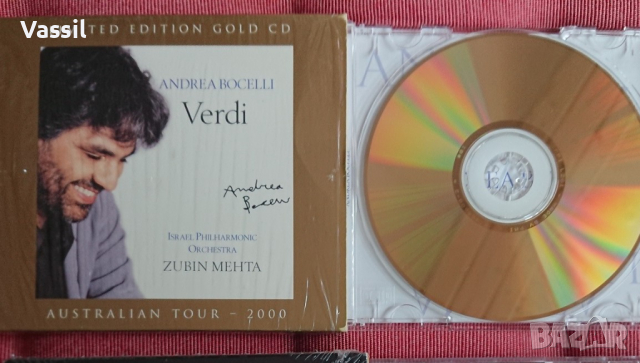 CD Andrea Bocelli - special exclusive editions gold CD специално издание, снимка 2 - CD дискове - 44795938