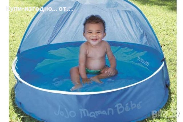 Детски басейн - Living Garden с pop up функция за 18м +, снимка 1 - Надуваеми играчки - 40696416