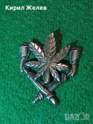 СРЕБЪРНО ЛИСТО УКРАШЕНИЕ БИЖУ АПЛИКАЦИЯ ВИСУЛКА 3474, снимка 9 - Колиета, медальони, синджири - 30305519