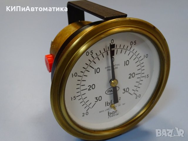 Диференциален манометър Bailey& Mackey Ф100 mm, снимка 6 - Резервни части за машини - 41728838