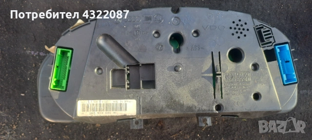  Километражно табло от Volkswagen Passat / Пасат 1.9 TDI 110 к.с. 2000г. , снимка 2 - Части - 53386809