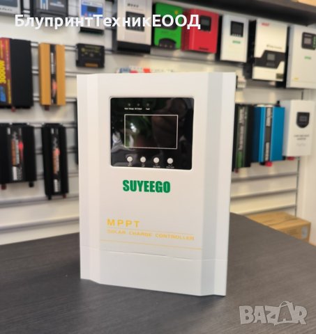 40А Соларен MPPT контролер 12/24/48V с контрол на зарядния ток