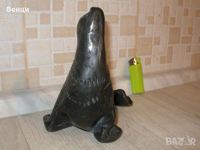 Чугунена Фигура Скулптура, снимка 10 - Антикварни и старинни предмети - 51013957