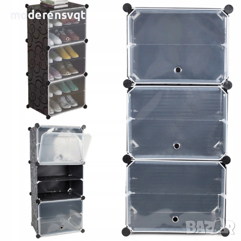 Модулен рафт за обувки 6 реда