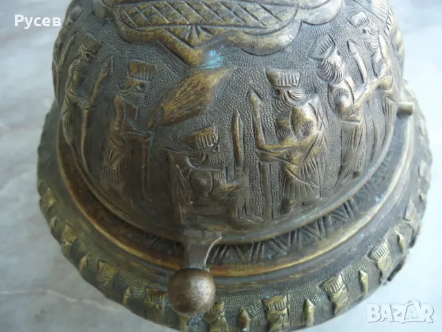 Персийски съд за хайвер, снимка 6 - Антикварни и старинни предмети - 50371291