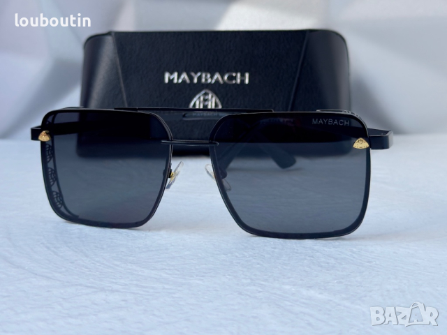 Maybach 2024 мъжки слънчеви очила маска 3 цвята, снимка 6 - Слънчеви и диоптрични очила - 44572967
