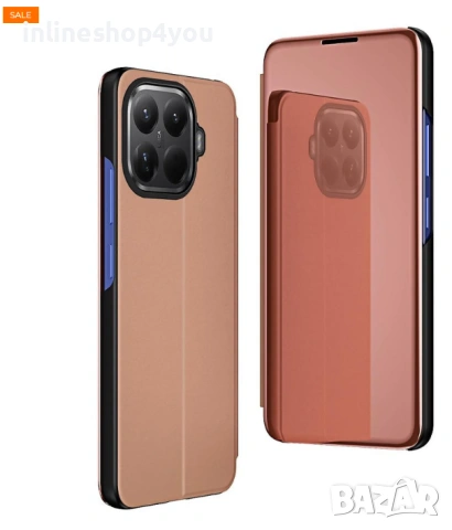 Огледален Калъф Clear View Тип Тефтер за Xiaomi 15T / Pro, снимка 3 - Калъфи, кейсове - 53350023
