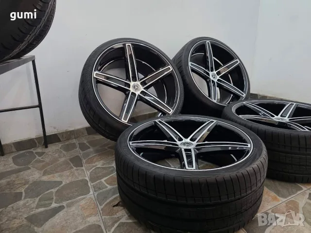 4бр джанти с гуми спорт пакет за MERCEDES AMG GT КУПЕ 5х112мм  , снимка 5 - Гуми и джанти - 55818189