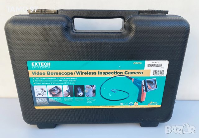 Extech BR 250 - Инспекционна камера неразлчим от нов!, снимка 16 - Други инструменти - 41699705