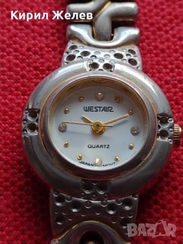 Модерен дамски часовник WESTAIR QUARTZ с кристали - 23472, снимка 6 - Дамски - 36111473