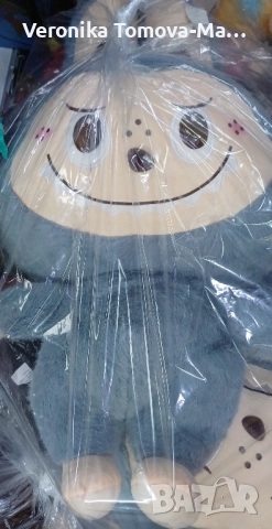 Лабубу плюшена играчка 80см 100см , снимка 5 - Плюшени играчки - 51450975