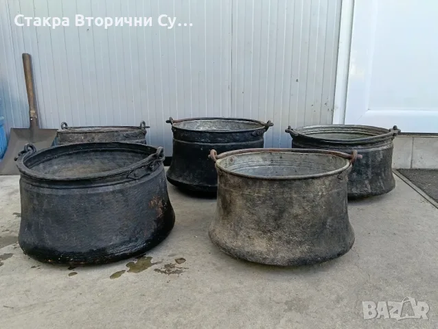 Стари медни съдове , снимка 3 - Антикварни и старинни предмети - 56205881