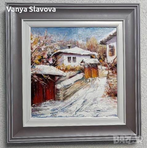 Нова маслена картина , снимка 4 - Картини - 53212147