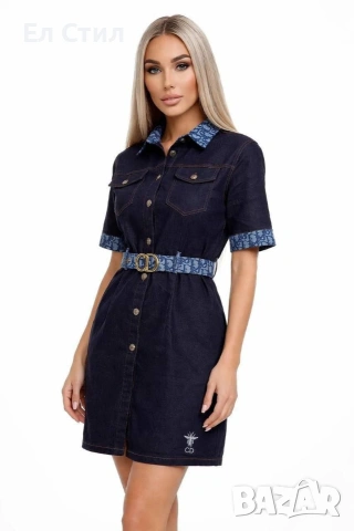 ✨🔥🔥🔥 👍 ✨𝗣𝗿𝗶𝗰e :35€ НА ЕДРО ✨𝗦ı𝘇𝗲: S M M L XL 📌5 бр, снимка 5 - Рокли - 53758135