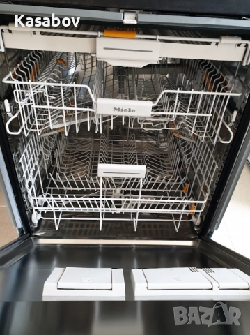 Inox Miele Auto Open QuickPower Wash Съдомиялна - Частично Вграждане, снимка 9 - Съдомиялни - 51980402