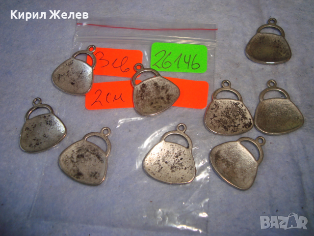 Лот 9 ПОСРЕБРЕНИ ФЕШЪН АРТ ВИСУЛКИ МОДА ВЕРА за УКРАСА БИЖУТЕРИЯ НАКИТИ 26146, снимка 2 - Други - 36364072