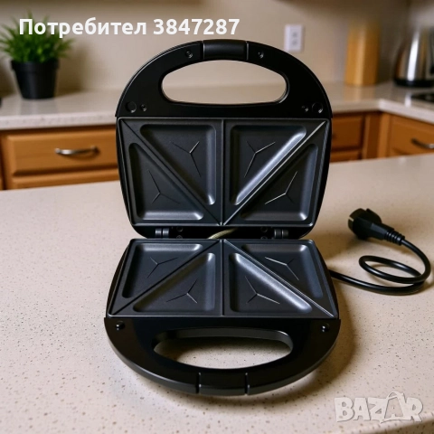 Печка, тостер и кафемашина – 3в1 + ПОДАРЪК Уред за сандвичи Royal Swiss, снимка 6 - Други стоки за дома - 52695452