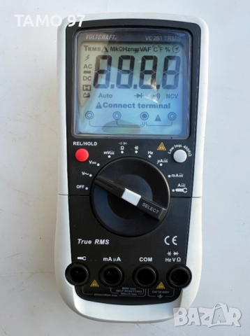 VOLTCRAFT VC281 TRMS + CLA60 - Цифров мултицет с амперклещи, снимка 3 - Други инструменти - 52940775