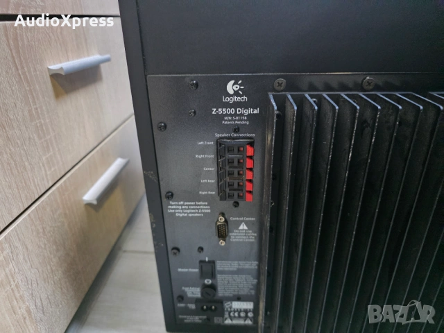    LOGITECH Z-5500 – легендарният THX саб, само за проекти!, снимка 5 - Тонколони - 53230187