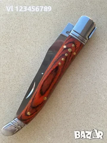 Сгъваем джобен нож 95х210/Лагиол/, снимка 2 - Ножове - 50553222