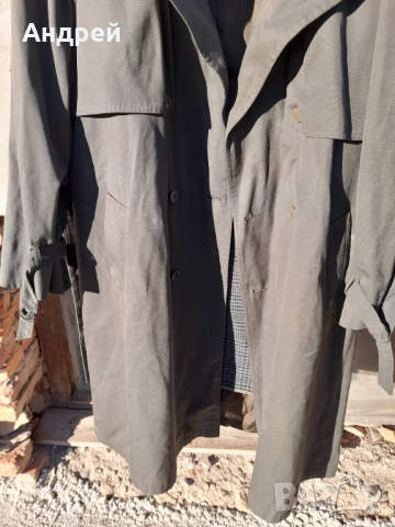 Стар военен шлифер, снимка 3 - Антикварни и старинни предмети - 52997016