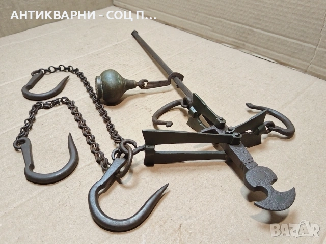 Стар Кован Османски Кантар. / НОМЕР 1585., снимка 5 - Антикварни и старинни предмети - 53669743