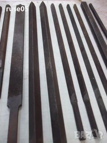 Лот от 12 бр. пили "GROBET-SWISS-VALLORBE", снимка 10 - Други инструменти - 50112997