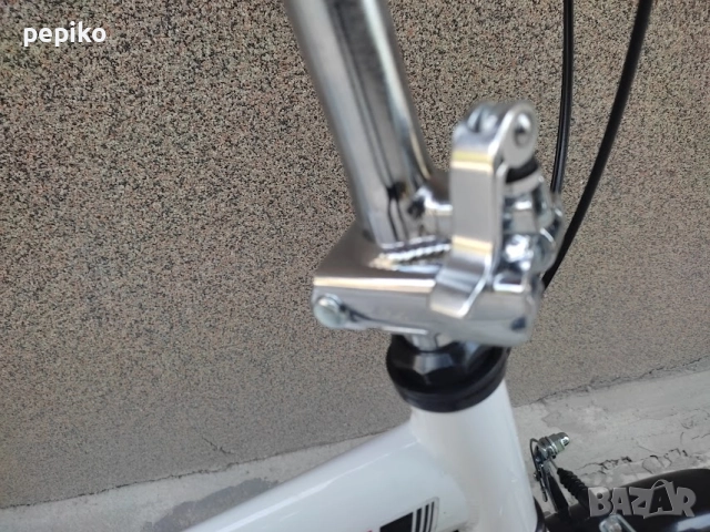 Продавам колела внос от Германия  двойно сгъваем велосипед FOLDING BACHINI 20 цола, снимка 12 - Велосипеди - 51610952