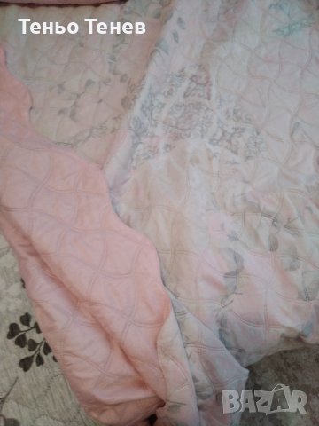 Двулицево шалте- два броя, снимка 5 - Олекотени завивки и одеяла - 41824604