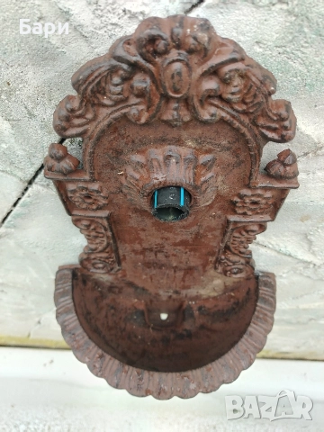 Стара стенна малка мивка, снимка 3 - Декорация за дома - 52593062