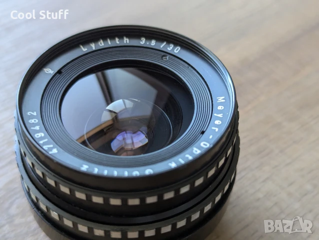 Обектив Lydith 3.5/30 Meyer-Optik Görlitz за EXA Exakta, снимка 3 - Обективи и филтри - 51229502