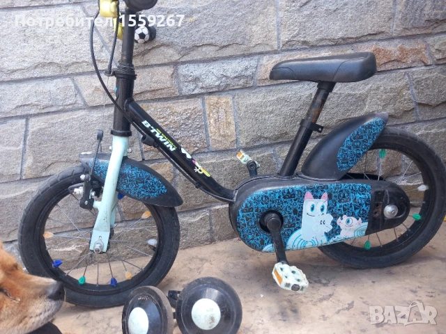 детско колело декатлон 14 цола, снимка 2 - Велосипеди - 51260363