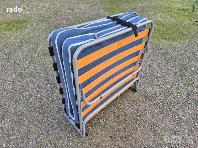 Сгъваемо Легло с Матрак , снимка 2 - Спални и легла - 52621512