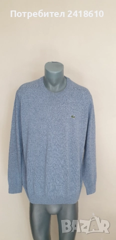 Lacoste Cotton / Knit Mens  Classic Fit Size 7 - 2XL НОВО! ОРИГИНАЛ! Мъжки Памучен Пуловер!, снимка 10 - Пуловери - 52399522