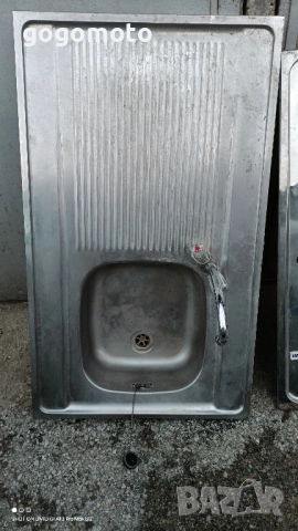 Мивка, кухненска мивка алпака, хром никел, инокс, неръждаема стомана, снимка 9 - Мивки - 52100504