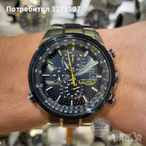 CITIZEN - кварцов,часовник,календар,хронограф, снимка 4 - Мъжки - 49635098