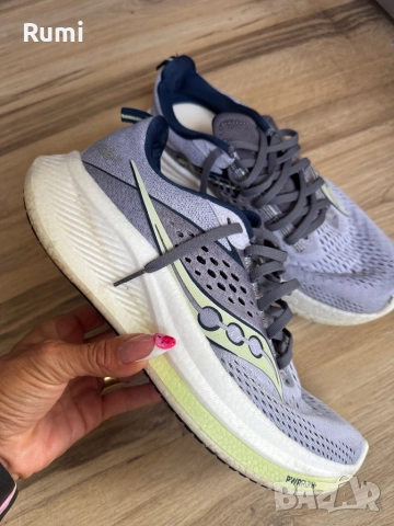 Оригинални маратонки SAUCONY RIDE 17! 40,5 н, снимка 7 - Маратонки - 52179659