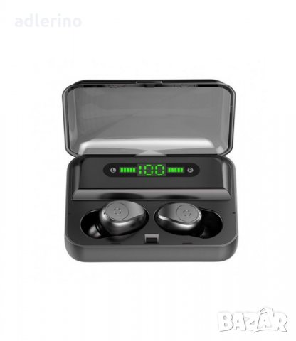  Безжични слушалки с LED екран за зареждане, блутут 5.0, водоустойчиви Ново, снимка 1