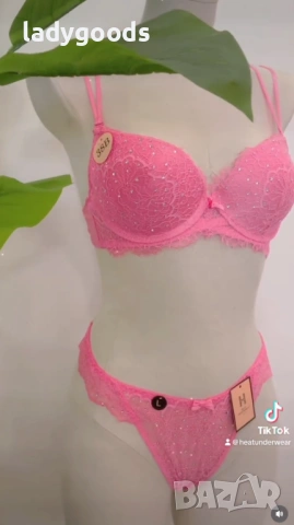 Комплект от сутиен и бикина.Модел 016., снимка 2 - Бельо - 53698249