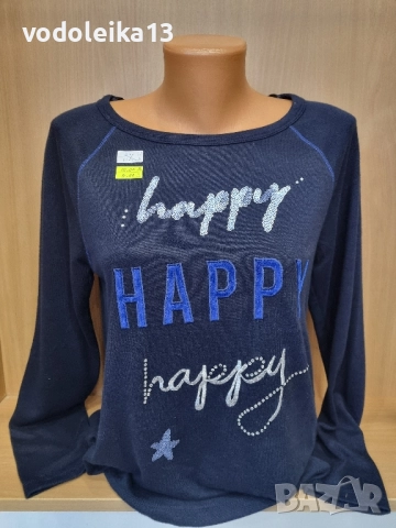 Нова блуза Хепи, снимка 2 - Блузи с дълъг ръкав и пуловери - 52378923