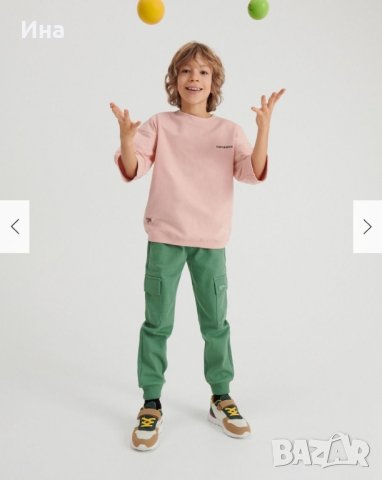 Памучни спортни блузи Reserved р-р 140- 146 см., снимка 5 - Детски Блузи и туники - 42677565