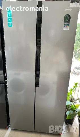 Хладилник с фризер Side by Side Gorenje NRS8182KX 